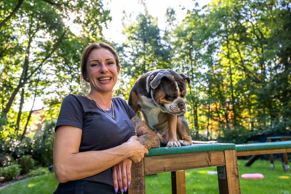 Healthy Dogs Miriam Kuschnik mit Hund